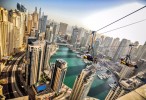 World's longest urban zip line opens in Dubai Marina