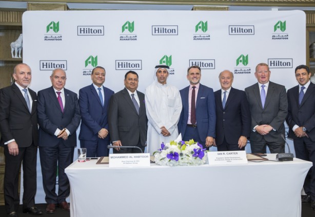 PHOTOS: Al Habtoor Group, Hilton sign new franchise agreement for Dubai hotels