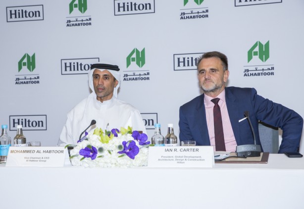 PHOTOS: Al Habtoor Group, Hilton sign new franchise agreement for Dubai hotels-1