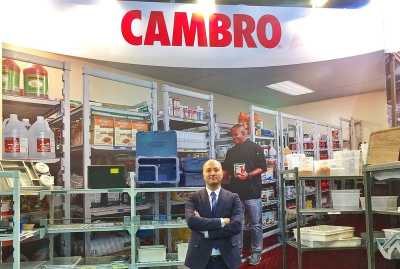 Cambro regional sales manager Middle East Emre Aksoy.