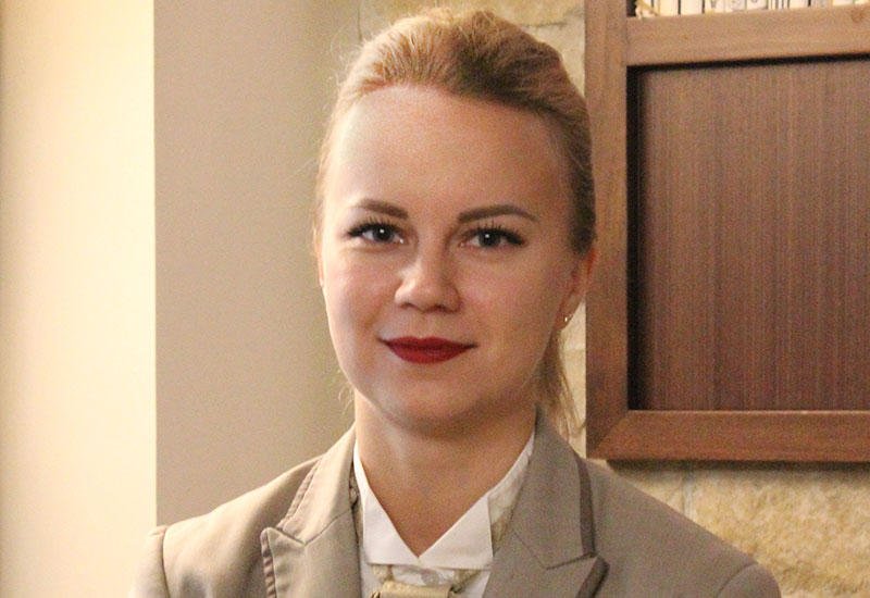 Elena Guseva, butler, Kempinski Mall of the Emirates.