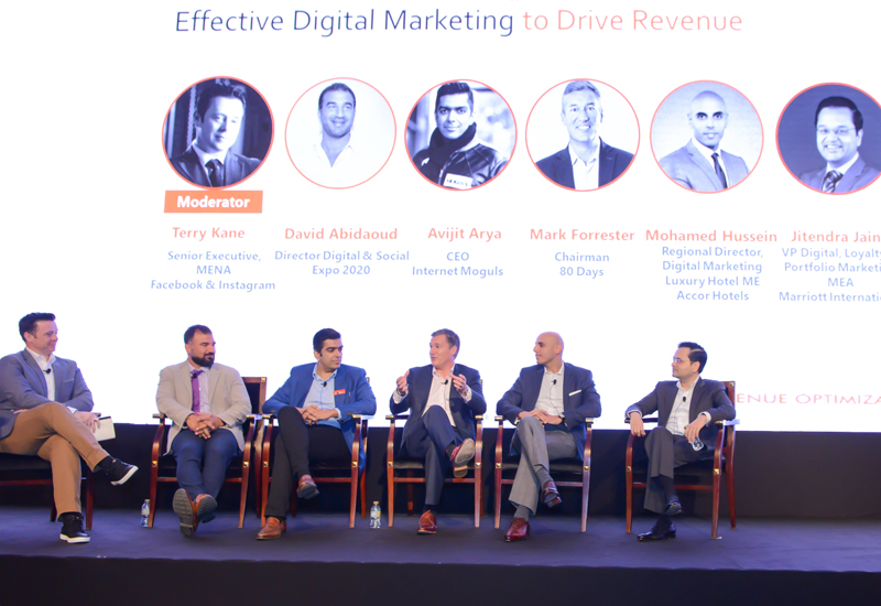 Panel on effective digital marketing.