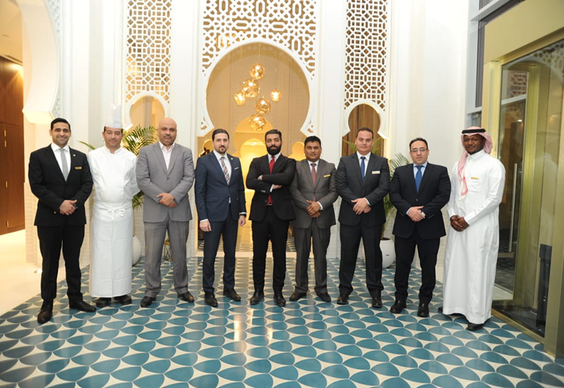 The Shaza Riyadh opening team.