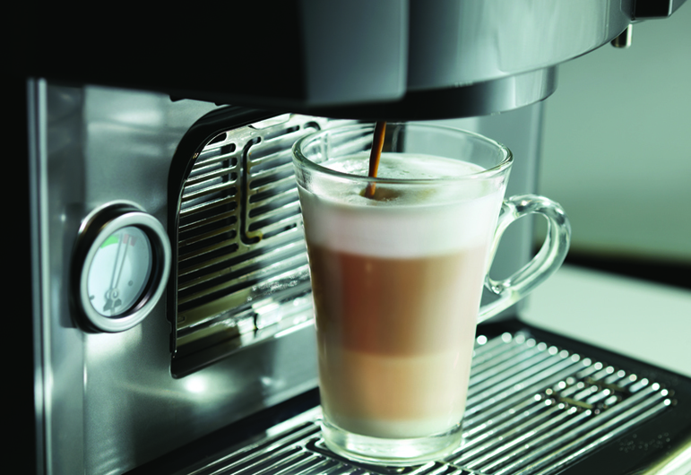 The Nescafe Milano 2.0 can produce up to 27 beverages, including lattes.