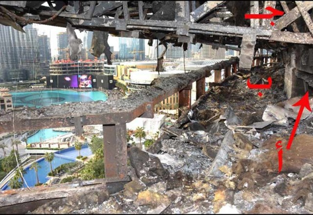 PHOTOS: Dubai Police reveal Address fire damage-10