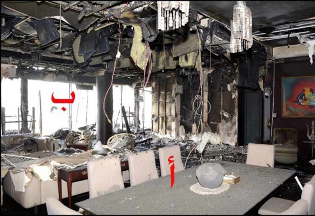PHOTOS: Dubai Police reveal Address fire damage-2