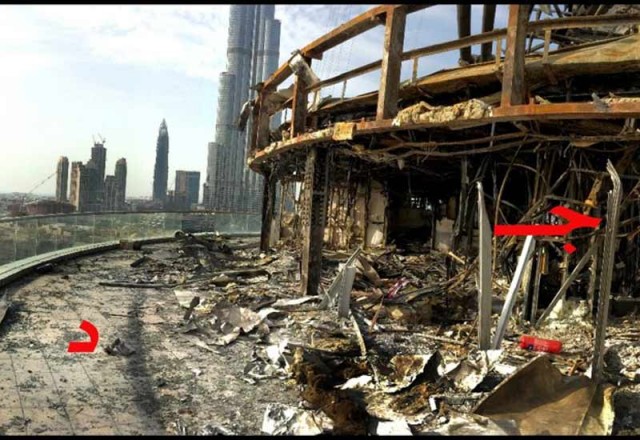 PHOTOS: Dubai Police reveal Address fire damage