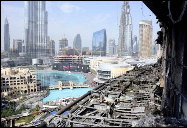 PHOTOS: Dubai Police reveal Address fire damage