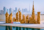 Waffle Dubai skyline rings in Hilton Garden Inn